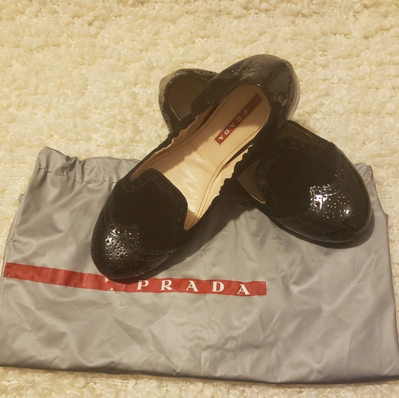 SOLD!

PRADA CALZATURE DONNA FLATS - Picture 1 of 3